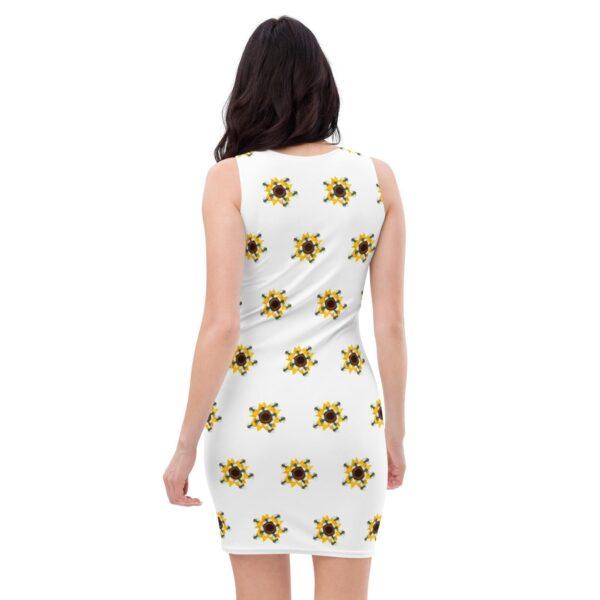 bee-sunflower-bodycon-dress