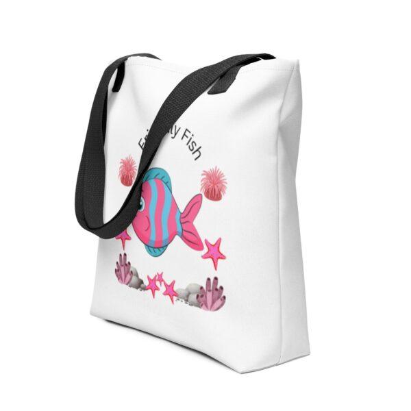 friendly-fish-polyester-tote-bag