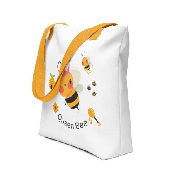 queen-bee-polyester-tote-bag