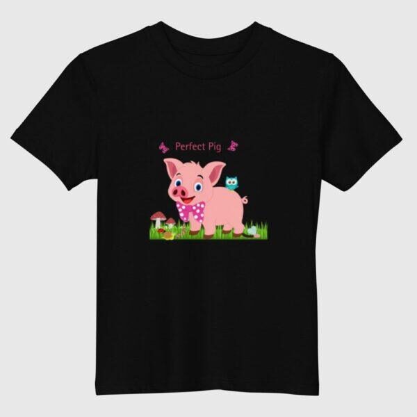 Organic Cotton Perfect Pig Children's T-shirt