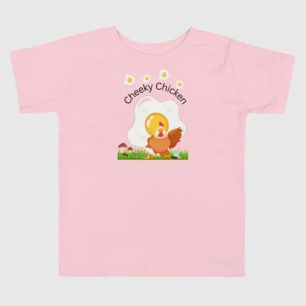 Cheeky Chicken Toddler T-Shirt - Image 2