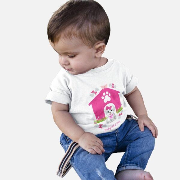 Delightful Dog Toddler T-Shirt