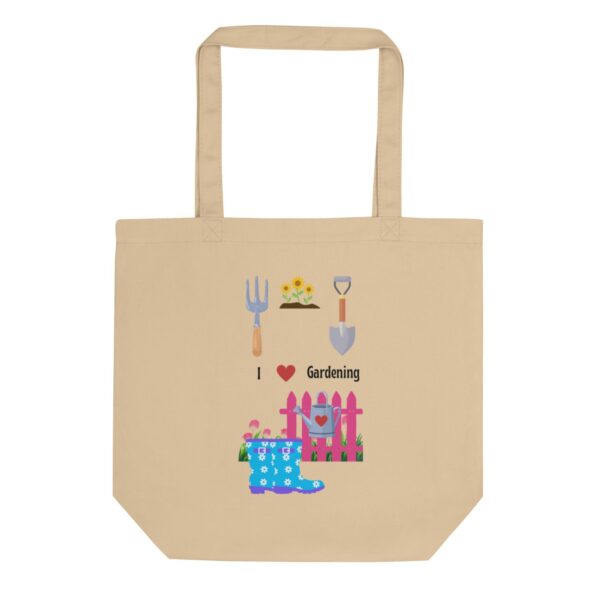 I Love Gardening Eco-Tote Bag - Image 2