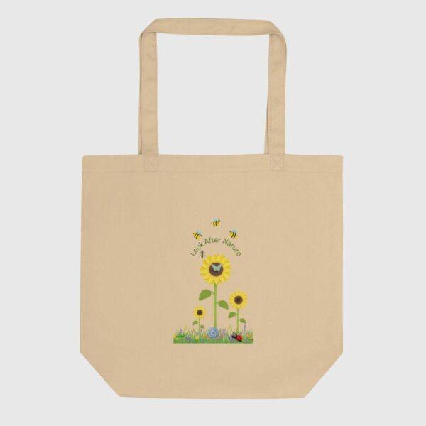 Look After Nature Oyster Coloured Eco-Tote Bag