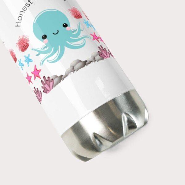 Honest Octopus Stainless Steel Water Bottle 17oz