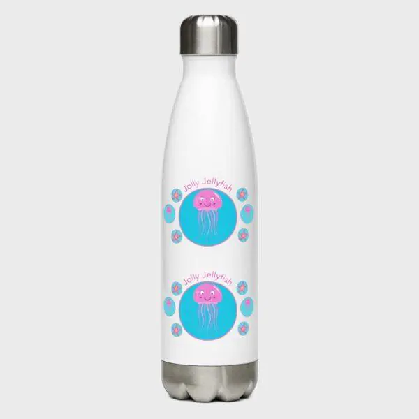 Jolly Jellyfish Stainless Steel Water Bottle 17oz