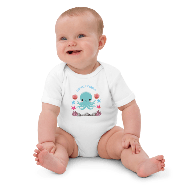 Organic Cotton Honest Octopus Baby Bodysuit