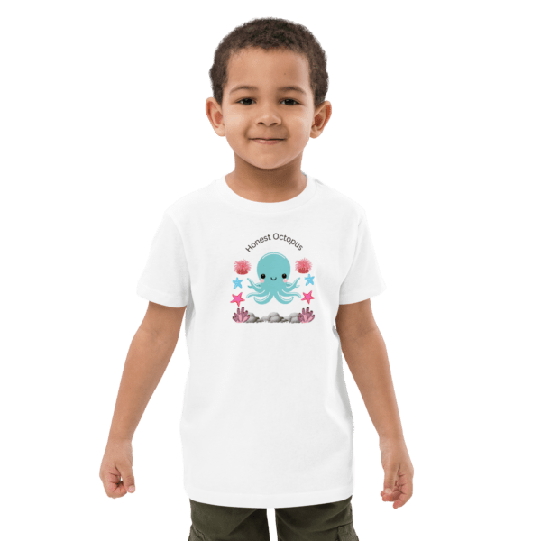 Organic Cotton Honest Octopus Children's T-shirt