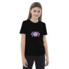 organic-cotton-kids-t-shirt-black-front-cute-pink-crab