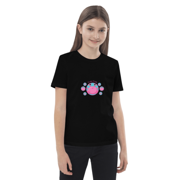 Organic Cotton Cute Pink Crab Childrens T-shirt