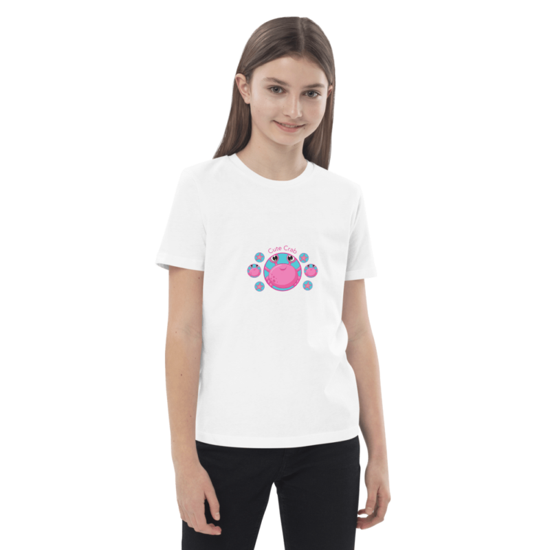 cute-pink-crab-organic-cotton-childrens-t-shirt