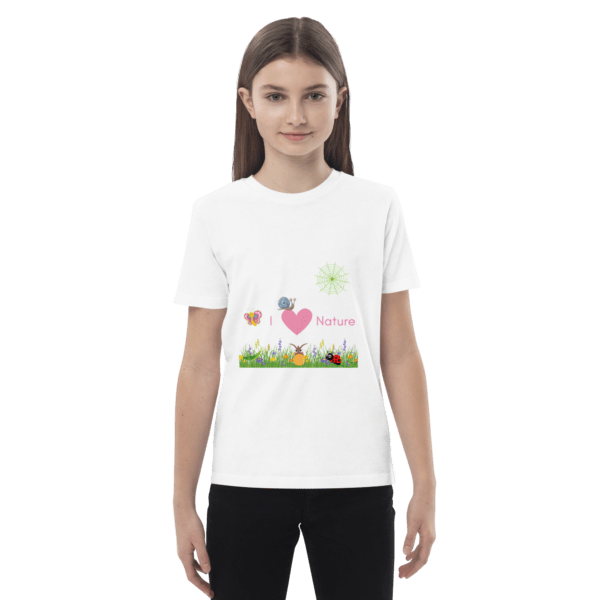 Organic Cotton I Love Nature Children's T-shirt