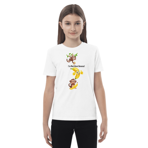 Organic Cotton I'm Mad About Bananas Children's T-Shirt