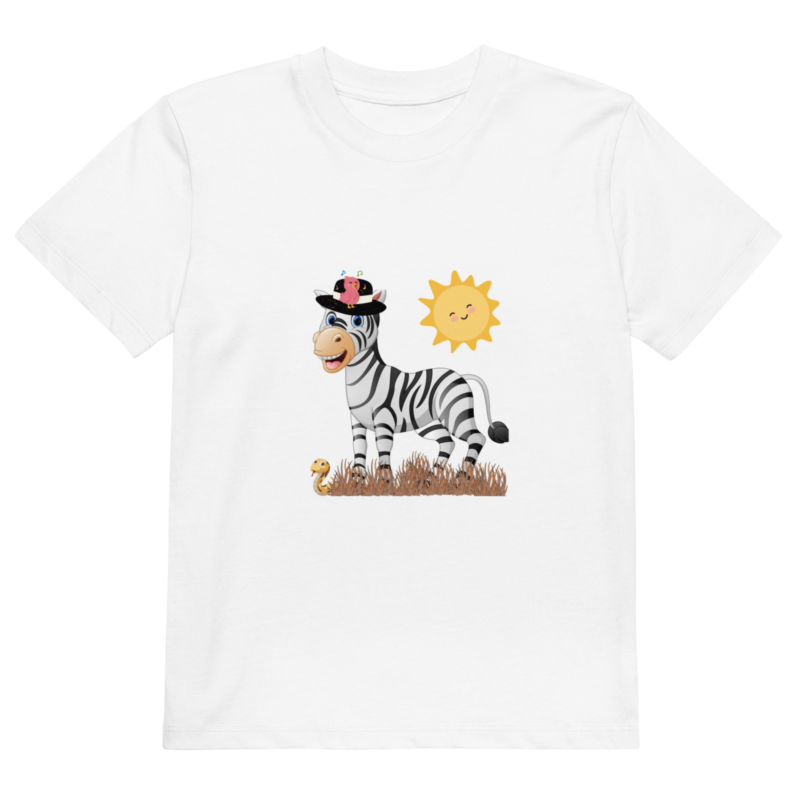 zebra-organic-cotton-childrens-t-shirt