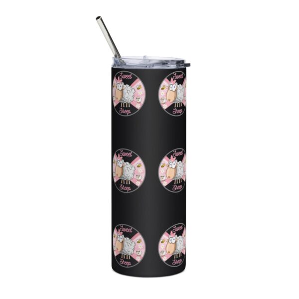 Sweet Sheep Stainless Steel Drinks Tumbler 20oz - Image 2