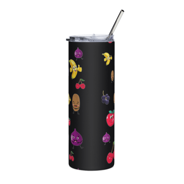 Fruity Stainless Steel Drinks Tumbler 20oz