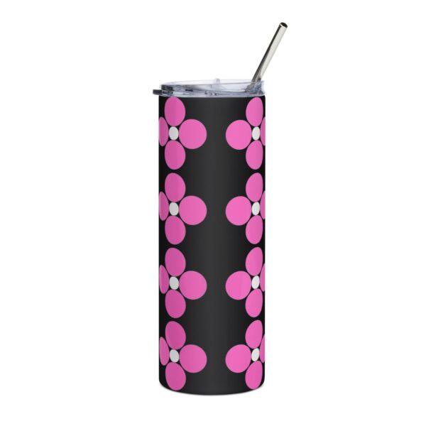 pink-flowers-black-20oz-drinks-tumbler