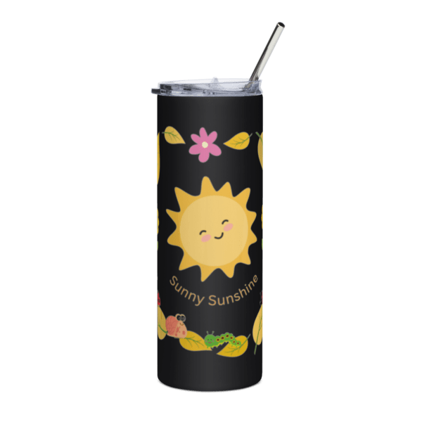 Sunny Sunshine Stainless Steel Drinks Tumbler