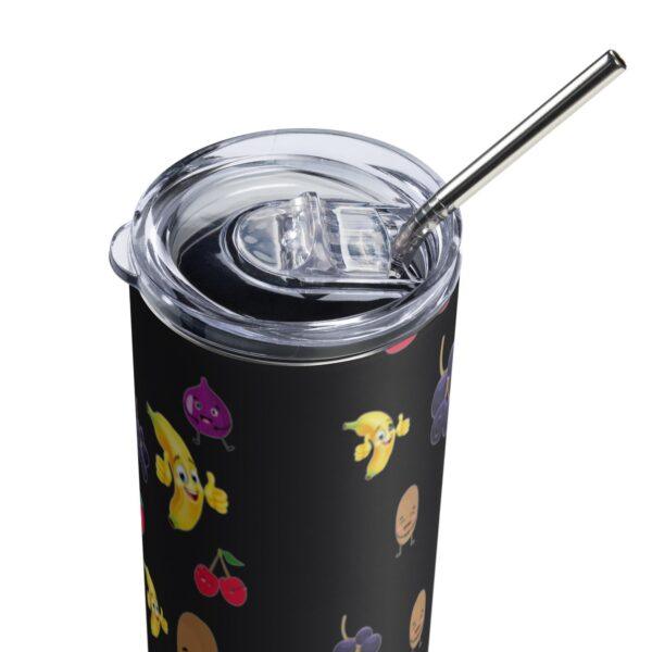 Fruity Stainless Steel Drinks Tumbler 20oz - Image 3