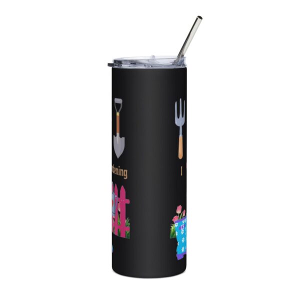 I Love Gardening Stainless Steel Drinks Tumbler 20oz - Image 2