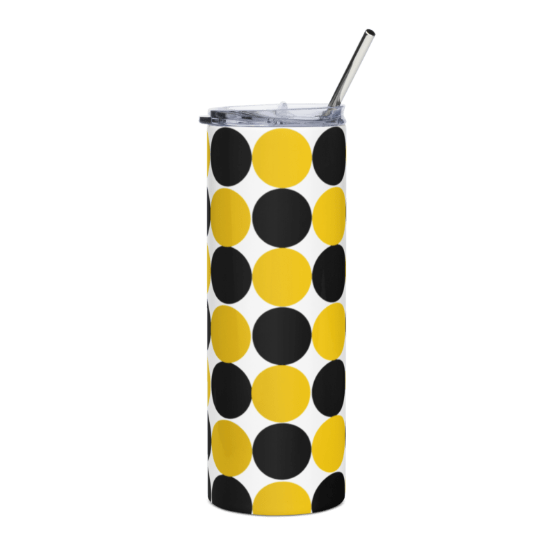 yellow-black-spotted-drinks-tumbler-20-oz