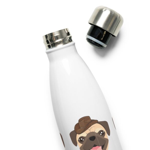 Cool Dog Stainless Steel Water Bottle 17oz - Image 2