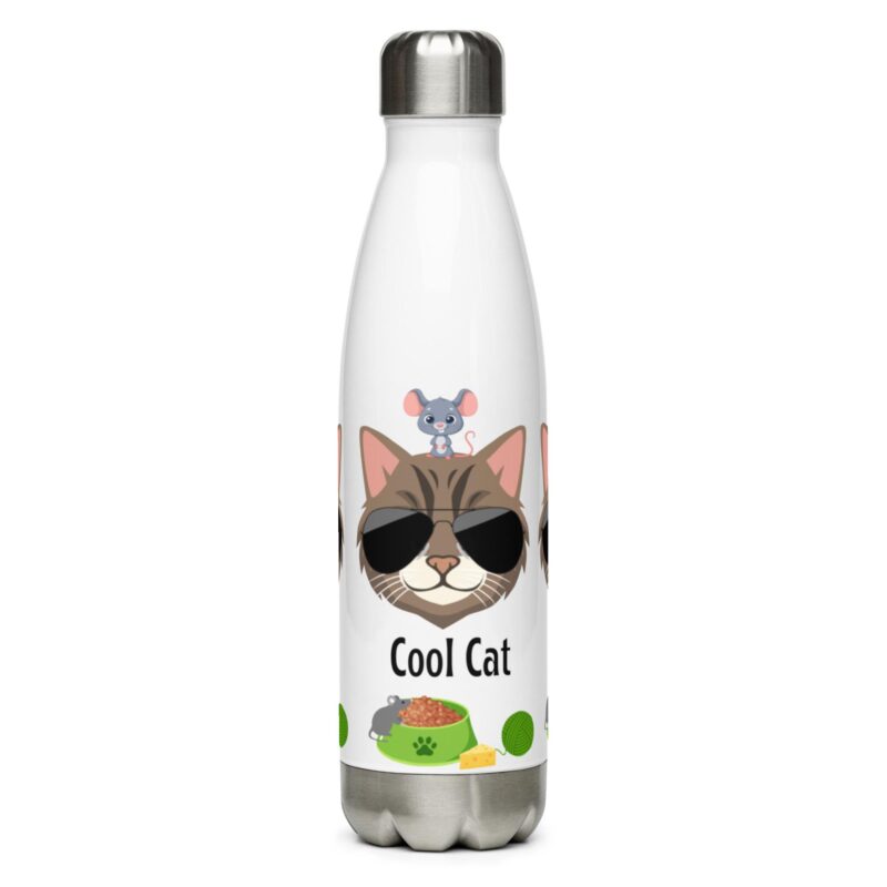 Cool Cat 17oz Water Bottle