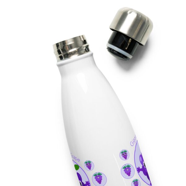 Gigantic Grape Stainless Steel Water Bottle 17oz - Image 2