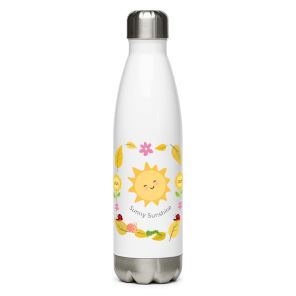 Sunny Sunshine Stainless Steel Water Bottle 17oz