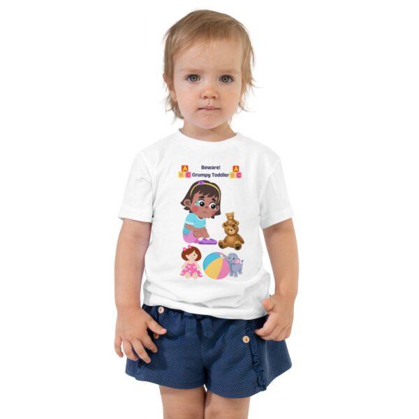 Beware! Grumpy Toddler T-Shirt - Image 3