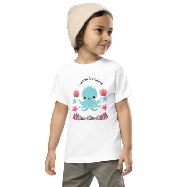 Honest Octopus Toddler T-Shirt - White