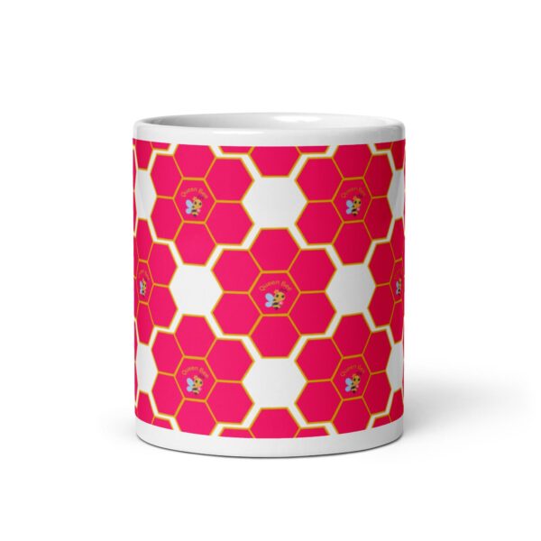 queen-bee-pink-honeycomb-11oz-ceramic-mug