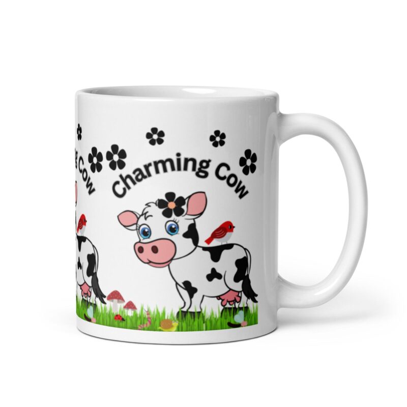 Charming Cow 11oz Ceramic Mug