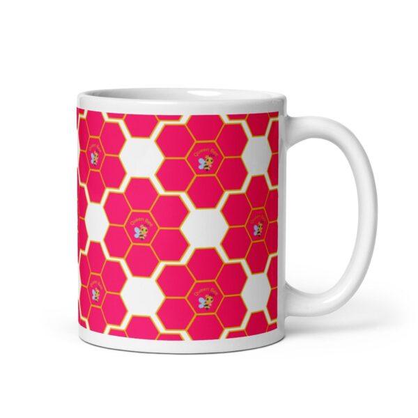 queen-bee-pink-honeycomb-11oz-ceramic-mug