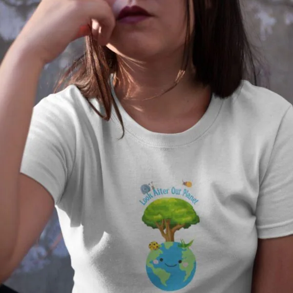 Organic Cotton Look After Our Planet Children's T-shirt