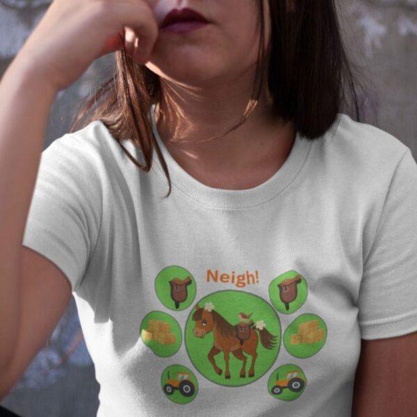 Organic Cotton Neigh! Children's T-shirt