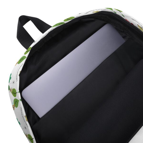 Fabulous Forest Polyester Backpack 15L With Large Inside Pocket - Image 2