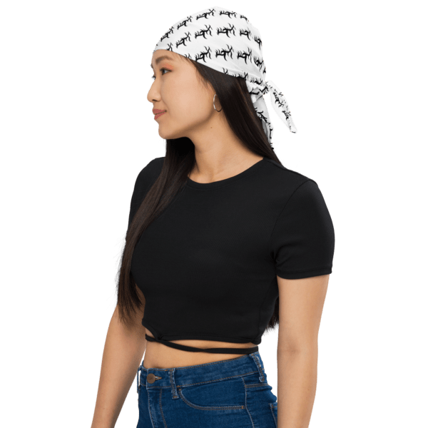 Square Polyester Bandana Single Sided Branch Print