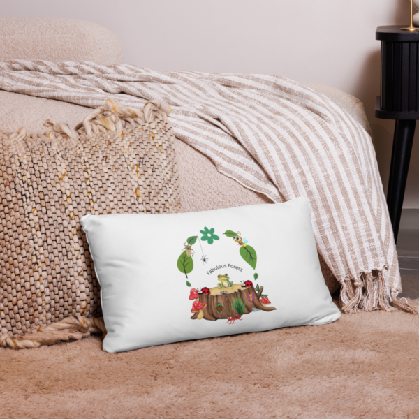 Fabulous Forest Polyester 20" x 12" Children's Pillow