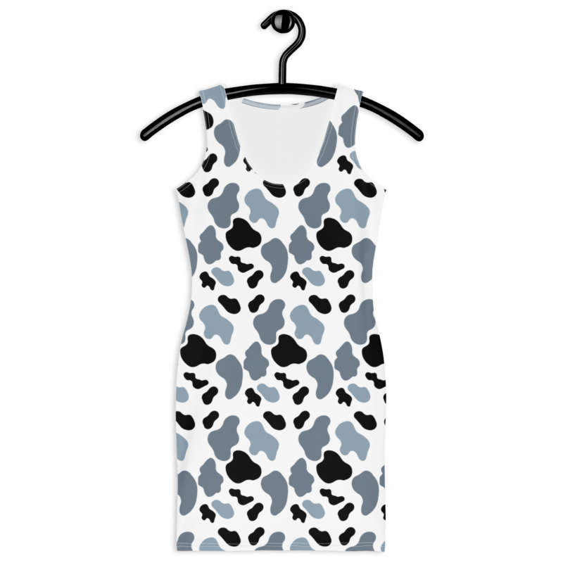 grey-black-animal-print-womens-bodycon-dress