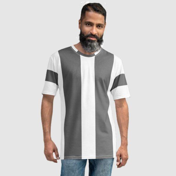 mens-double-grey-stripe-crew-neck-t-shirt