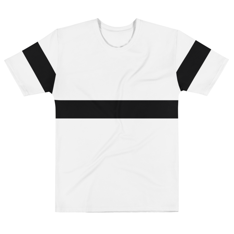 black-mid-stripe-mens-t-shirt