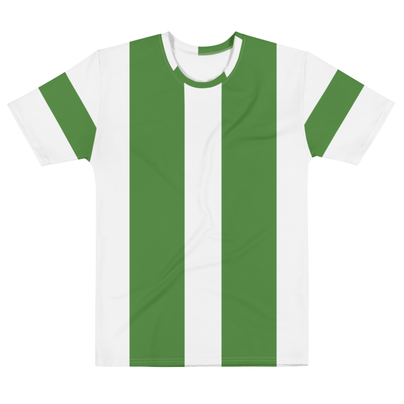 double-green-stripe-mens-t-shirt