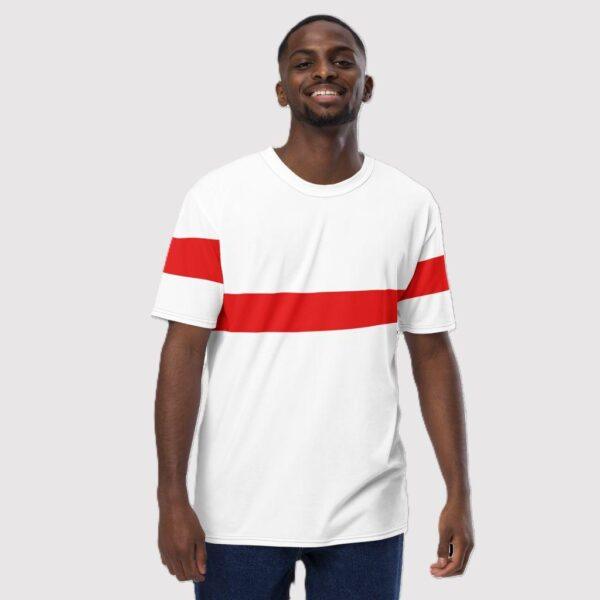 mens-red-mid-stripe-crew-neck-t-shirt