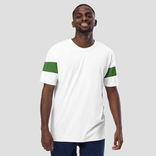 mens-green-stripe-crew-neck-t-shirt