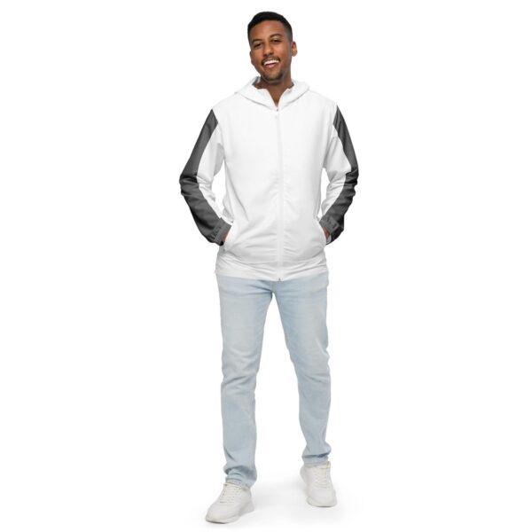 mens-windbreaker-jacket-double-grey-stripe-inner-white-hood-white-zip