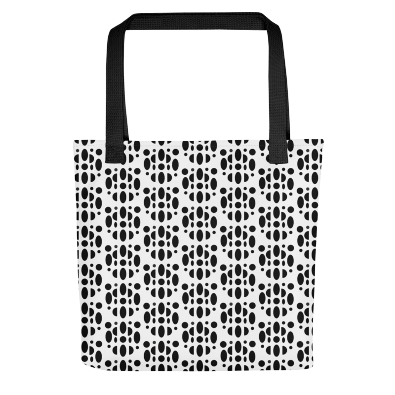 black-tortoiseshell-tote-bag