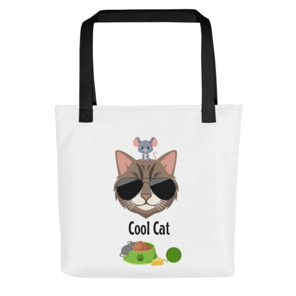 cool-cat-polyester-tote-bag