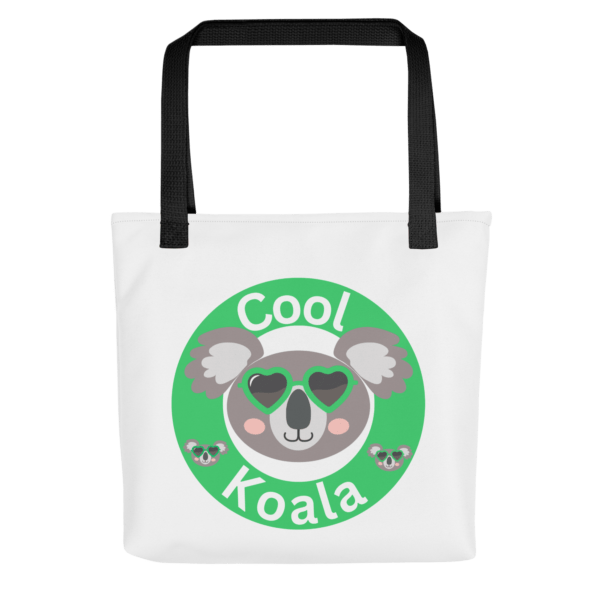 Cool Koala Polyester Tote Bag