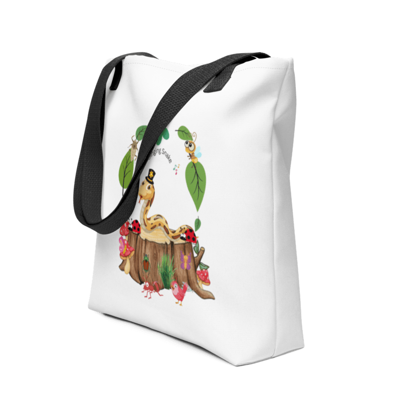 singing-snake-tote-bag